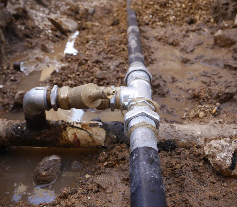 closeup shot of repiping service middleburg fl